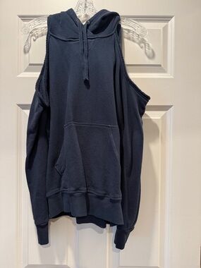 Splendid Cold Shoulder Hoodie